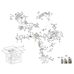 Cylinder head ORIGINAL STIGA engine AS 56 P - LC 170 FS - SM70 118551162/0 | Newgardenstore.eu