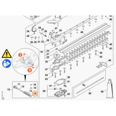 Disco cortasetos modelos HLA135 ORIGINAL STIHL 42436427801