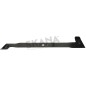 Lawnmower blade compatible CASTELGARDEN / HONDA / STIGA - HONDA - SABO - SOLO - STIGA - VIKING 620MM RIF 1100044