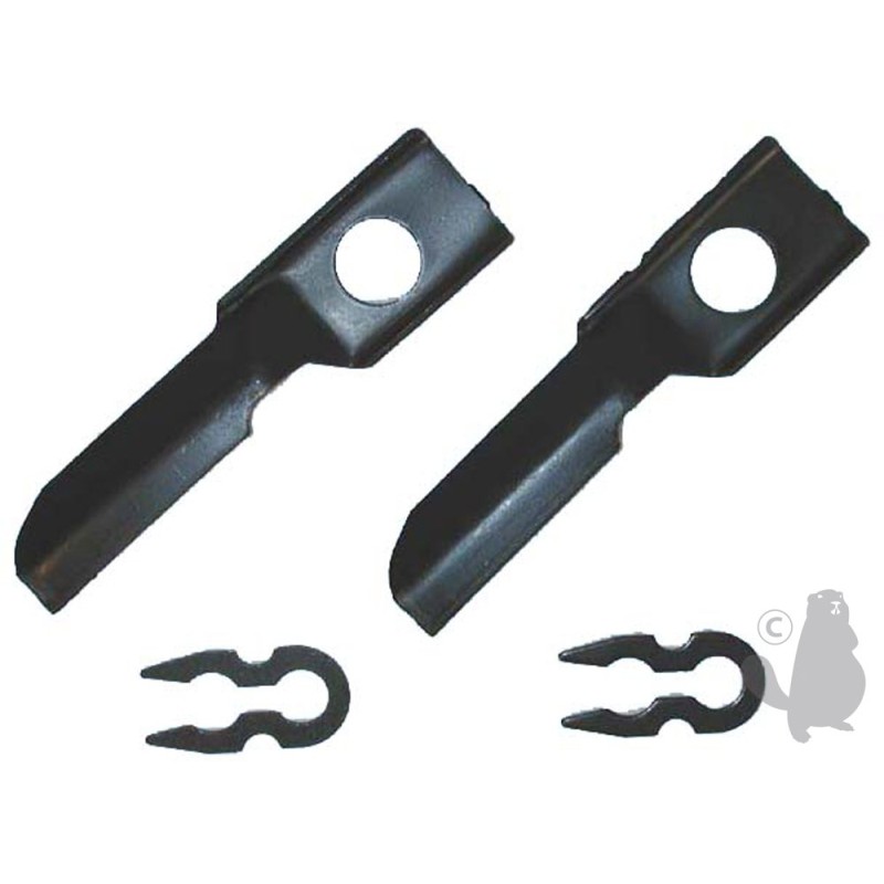 Lame de tondeuse à gazon compatible  STIGA 127MM RIF 1100136