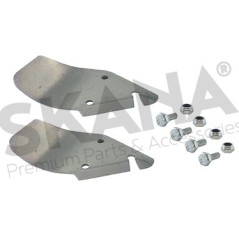 Lawnmower blade compatible WOLF SET RIF 1101184KIT