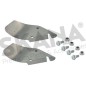 Lame de tondeuse à gazon compatible  WOLF SET RIF 1101184KIT