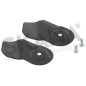 Lawnmower blade compatible WOLF SET RIF 1101186KIT