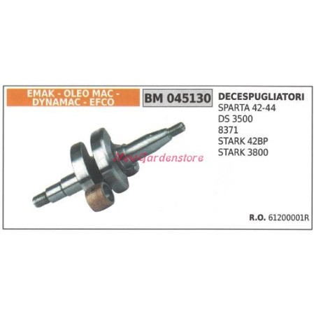 EMAK drive shaft EMAK brushcutter motor SPARTA 42 44 DS 3500 8371 045130 | Newgardenstore.eu