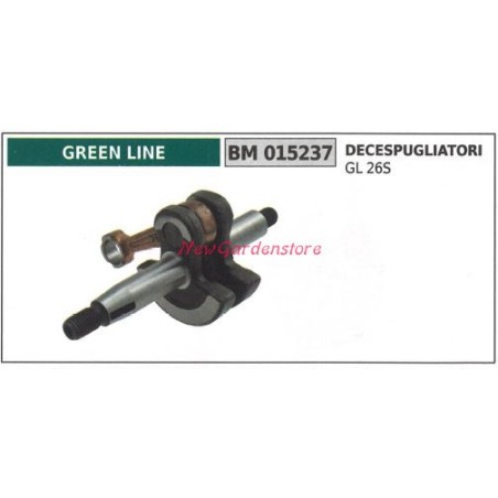 Cigüeñal motor desbrozadora GREEN LINE GL 26 015237 | Newgardenstore.eu