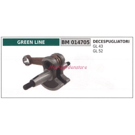 Cigüeñal GREEN LINE desbrozadora motor GL 43 52 014705 | Newgardenstore.eu