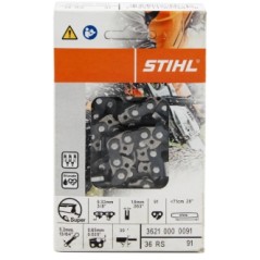 Catena motosega originale Stihl 91 maglie 36 RS Rapid Super Catena 36210000091