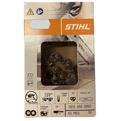 Chainsaw chain Picco Duro 50 links length 35cm ORIGINAL STIHL 36120000050