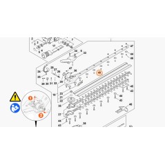 Heckenscherenmesserschutz HLA135 ORIGINAL STIHL Modelle 00007909201