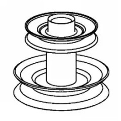 Polea ORIGINAL MTD 756-05184