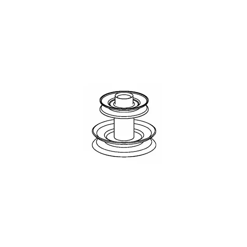 ORIGINAL MTD 756-05184 Riemenscheibe