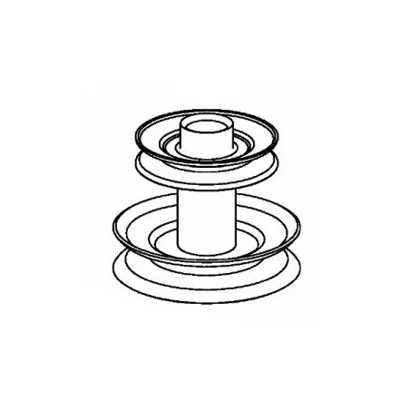 ORIGINAL pulley MTD 756-05184 | Newgardenstore.eu