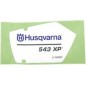 AUFKLEBER 543XP 577436501 ORIGINAL HUSQVARNA