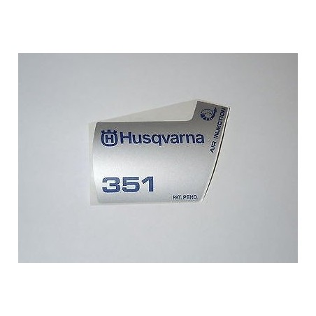 ADESIVO CARTER AVVIAMENTO 503910405 ORIGINALE HUSQVARNA | Newgardenstore.eu