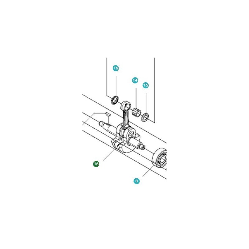 CIGUENAL 504119301 ORIGINAL HUSQVARNA