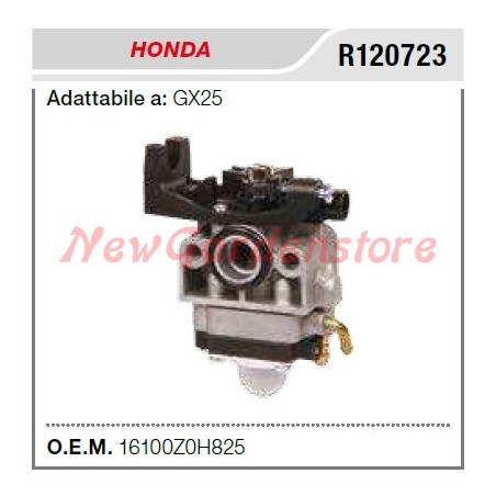 Carburateur HONDA débroussailleuse GX25 R120723 16100-Z0H-825 | Newgardenstore.eu