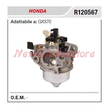 Carburateur HONDA motoculteur GX 370 R120567 | Newgardenstore.eu