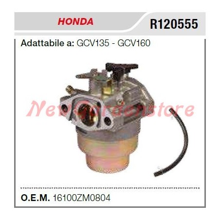 HONDA carburateur pour motoculteur GCV135 160 R120555 | Newgardenstore.eu