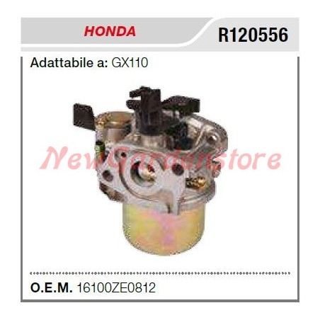 Carburateur HONDA motoculteur GX110 R120556 | Newgardenstore.eu