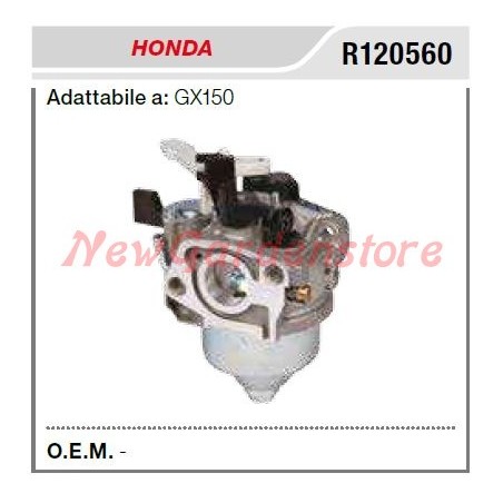 Carburateur HONDA pour motobineuse GX150 R120560 | Newgardenstore.eu