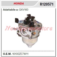 Carburador HONDA tractor de césped cortacésped GXV160 R120571