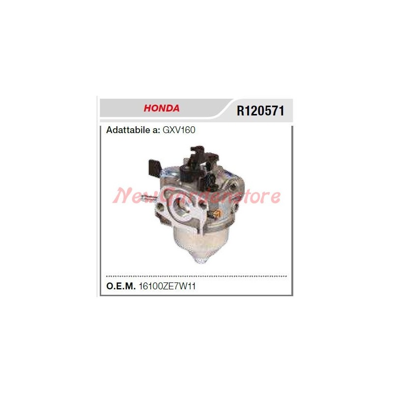 Carburatore HONDA trattorino tagliaerba rasaerba tosaerba GXV160 R120571