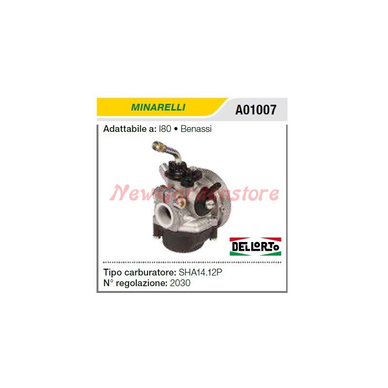 Carburettor MINARELLI motorhoe I80 - BENASSI A01007