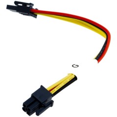 BATTERY CONNECTION HARNESS 535018401 ORIGINAL HUSQVARNA | Newgardenstore.eu