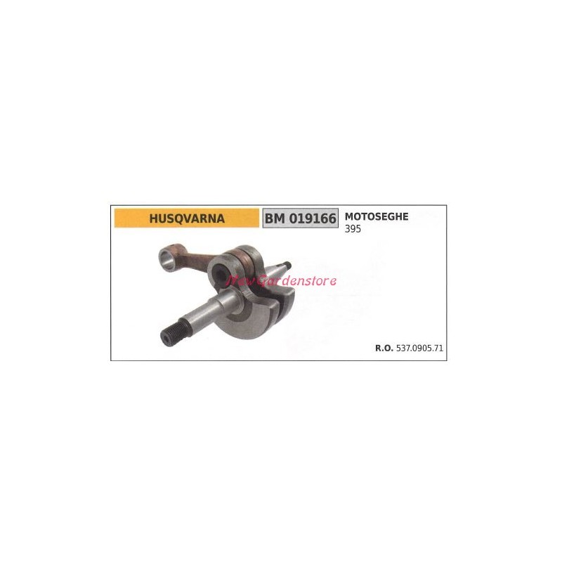 HUSQVARNA chainsaw motor shaft 395 019166 537-090571