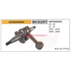 HUSQVARNA chainsaw motor shaft 40 45 51 55 2041 2045 240R 245R 012977 | Newgardenstore.eu