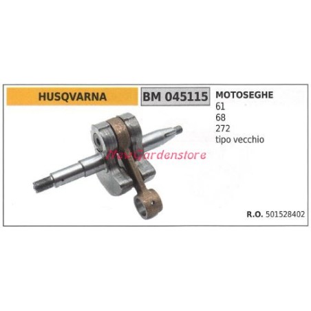 Eje motor motosierra HUSQVARNA 61 68 272 OLD TYPE 045115 | Newgardenstore.eu