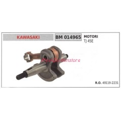 Crankshaft KAWASAKI engine brushcutter Tj 45E 014965