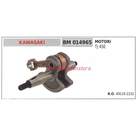 Cigüeñal Motor KAWASAKI desbrozadora Tj 45E 014965 | Newgardenstore.eu