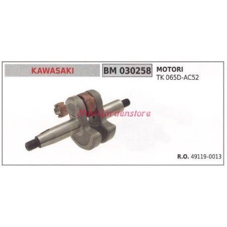 Cigüeñal desbrozadora motor KAWASAKI TK 065D-AC52 030258 | Newgardenstore.eu