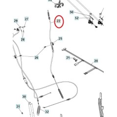 ZUFUHRKABEL 501656602 ORIGINAL HUSQVARNA