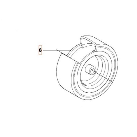 HINTERE FELGE 573981501 ORIGINAL HUSQVARNA