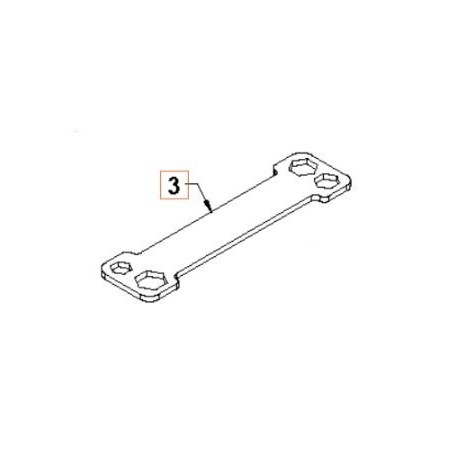 KEY 532429112 ORIGINAL HUSQVARNA | Newgardenstore.eu