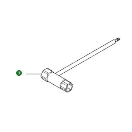 KOMBISCHLÜSSEL 521533001 ORIGINAL HUSQVARNA