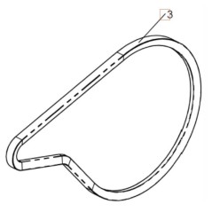 BELT (MCCULLOCH) 522530401 ORIGINAL HUSQVARNA