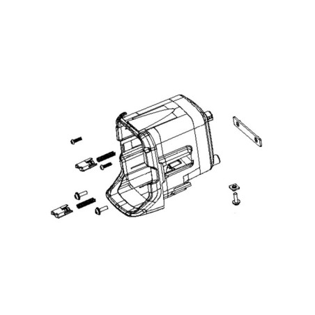 BATTERIEBEHÄLTER 596258001 ORIGINAL HUSQVARNA | Newgardenstore.eu