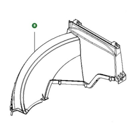 CONVOGLIATORE 501967501 ORIGINALE HUSQVARNA