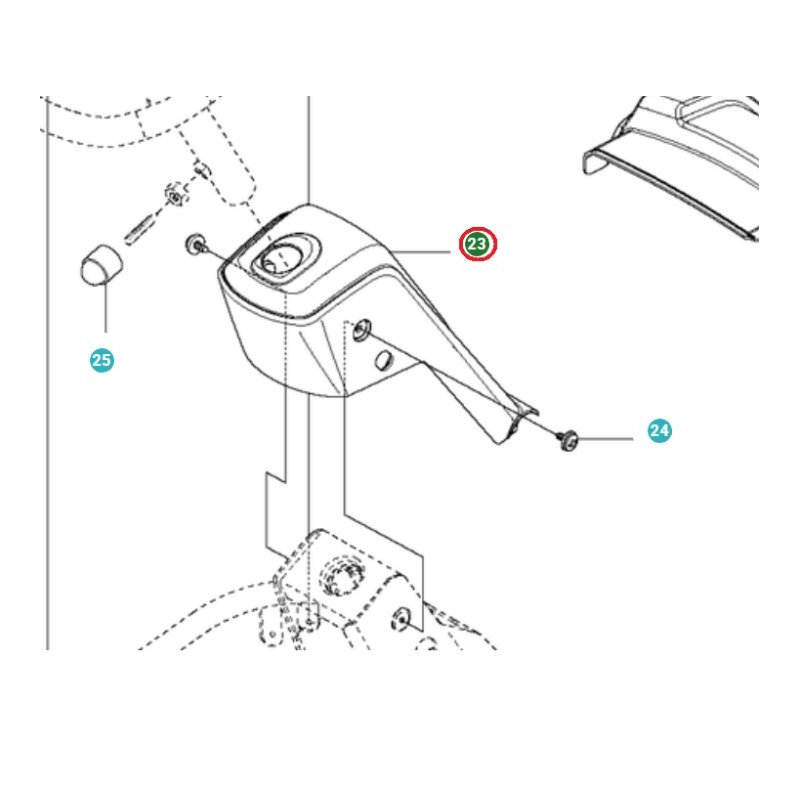 ABDECKUNG 504060101 ORIGINAL HUSQVARNA