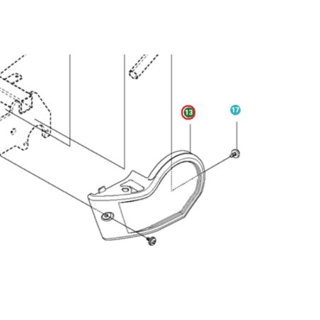 CUBIERTA 504059501 ORIGINAL HUSQVARNA