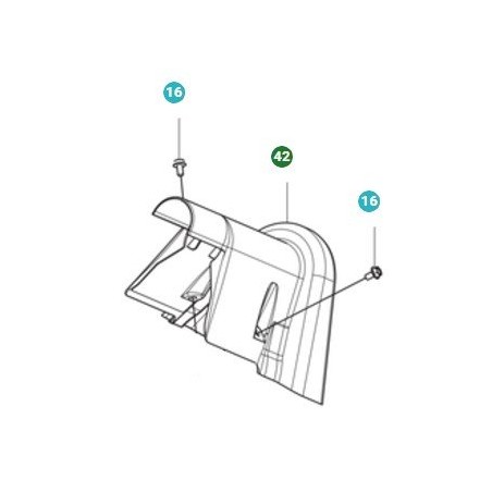 CUBIERTA 501099101 ORIGINAL HUSQVARNA | Newgardenstore.eu