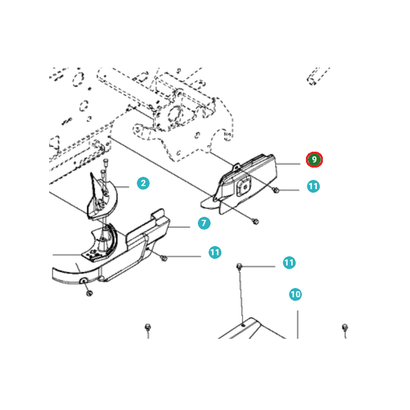 COPERCHIO 516018802 ORIGINALE HUSQVARNA