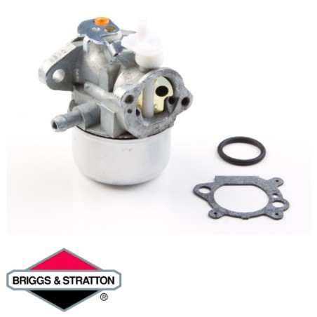 Carburador ORIGINAL BRIGGS&STRATTON para motor 4 a 7 Hp SERIE 12D800-123K00 | Newgardenstore.eu