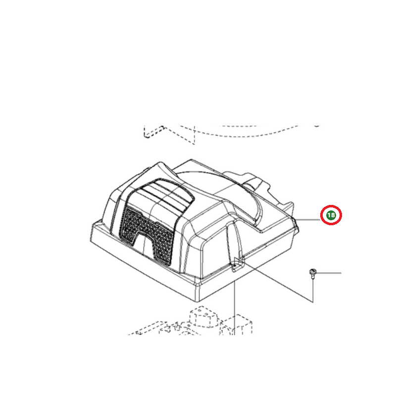 GETRIEBEABDECKUNG 578261305 ORIGINAL HUSQVARNA