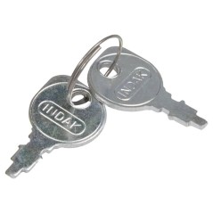 PAIR OF IGNITION KEYS 516844602 ORIGINAL HUSQVARNA