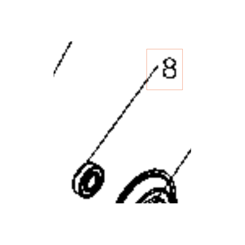 BEARING 505544001 ORIGINAL HUSQVARNA