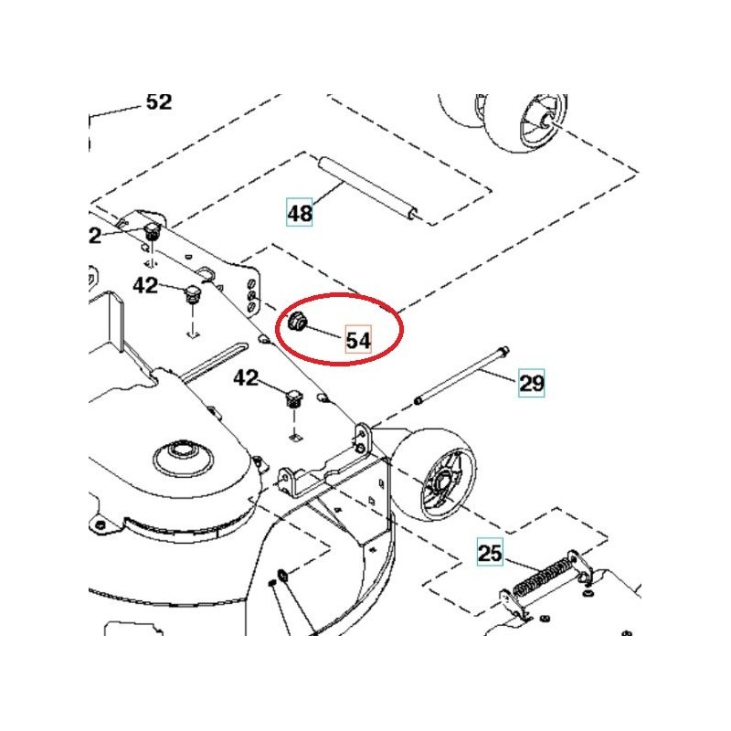 DADO 521991102 ORIGINALE HUSQVARNA